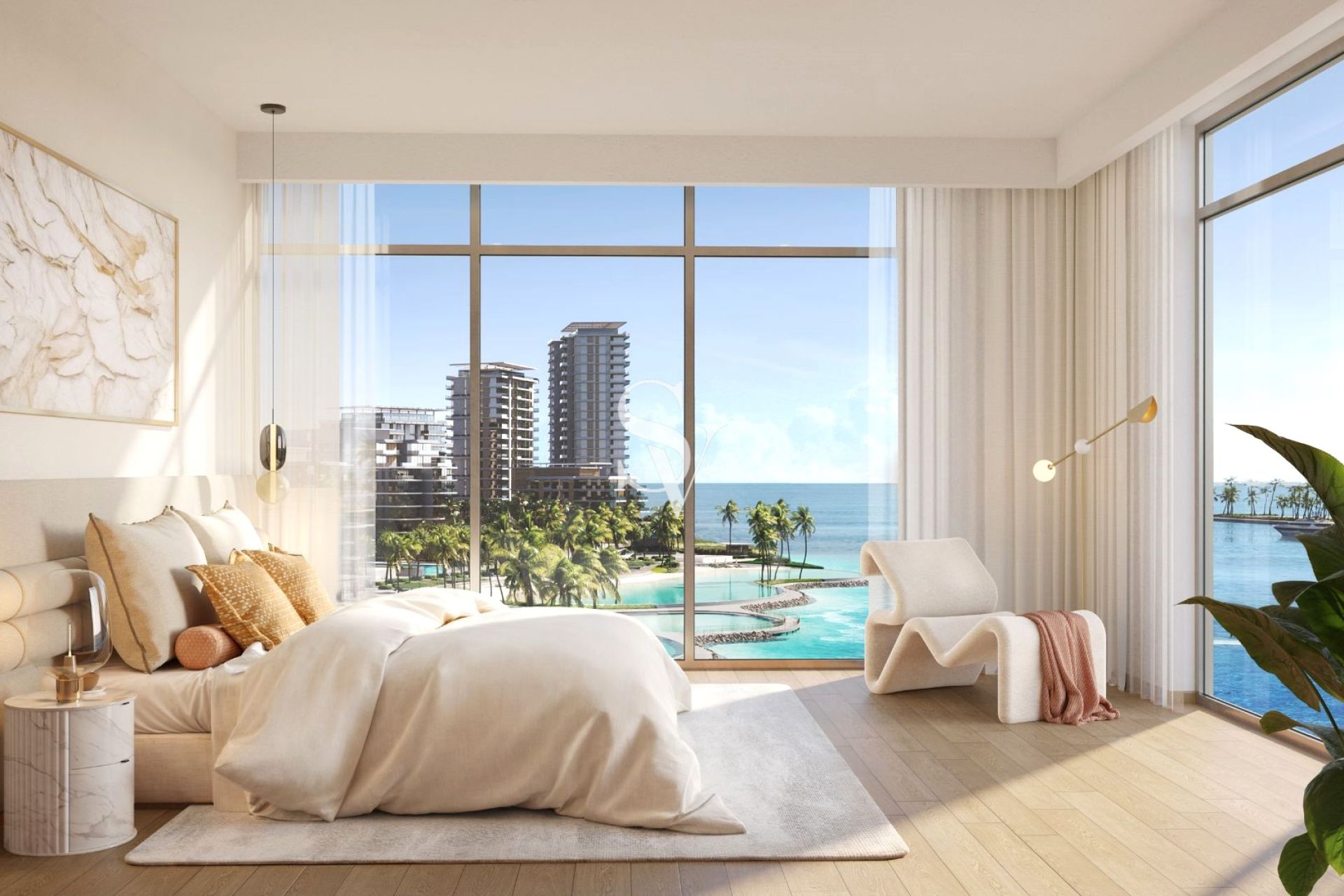 Resort Living | Crystal Beachfront | Sea View 1 BR