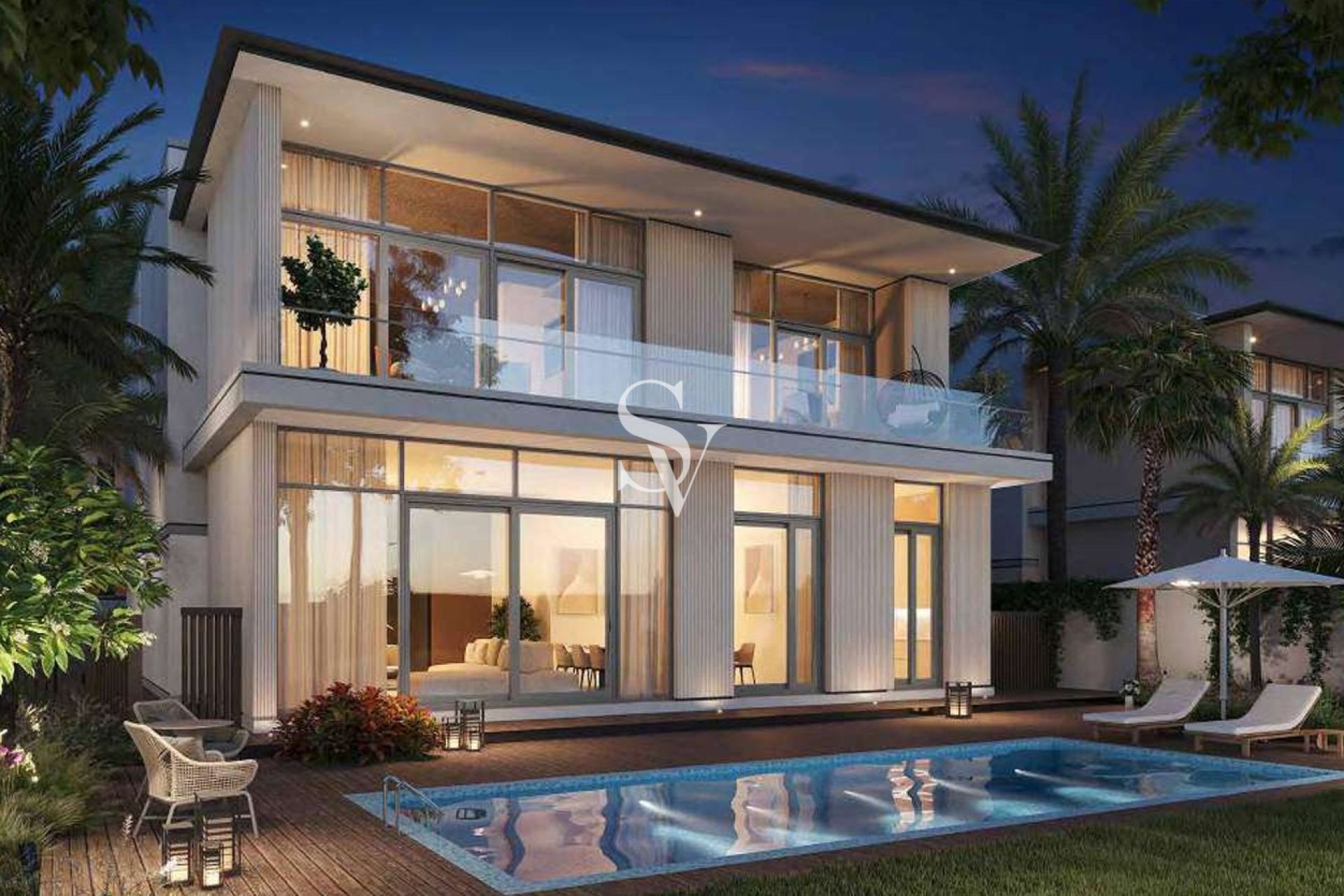 Direct On Lagoon| Independent Villa |Handover Soon