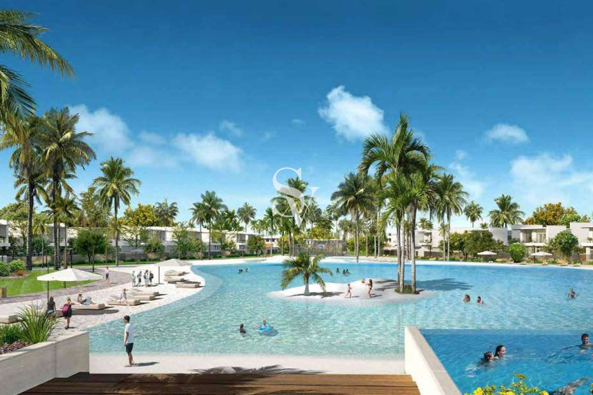 Direct On Lagoon| Independent Villa |Handover Soon