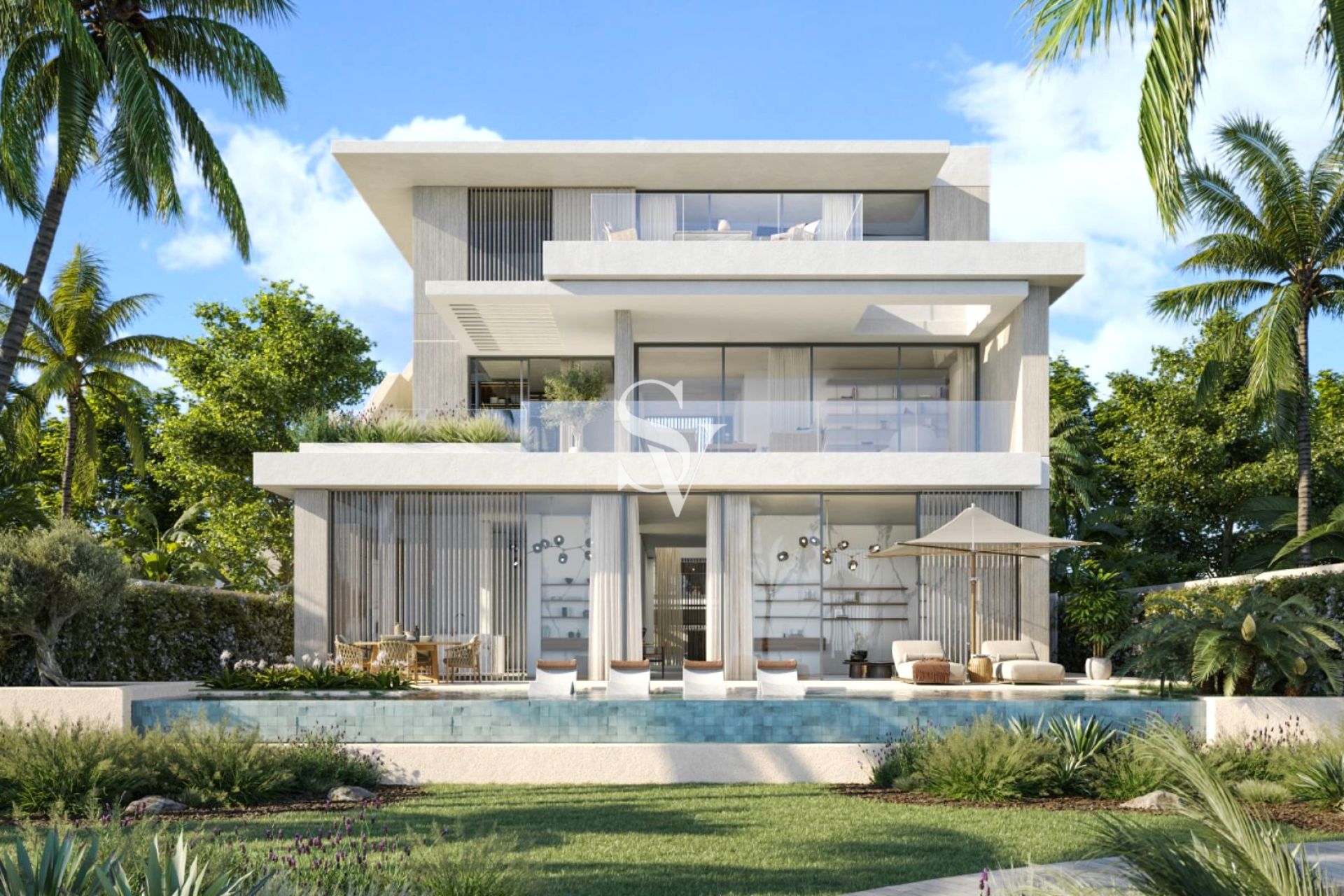 Waterfront 5 BED Villa | Premium Design | Sea View