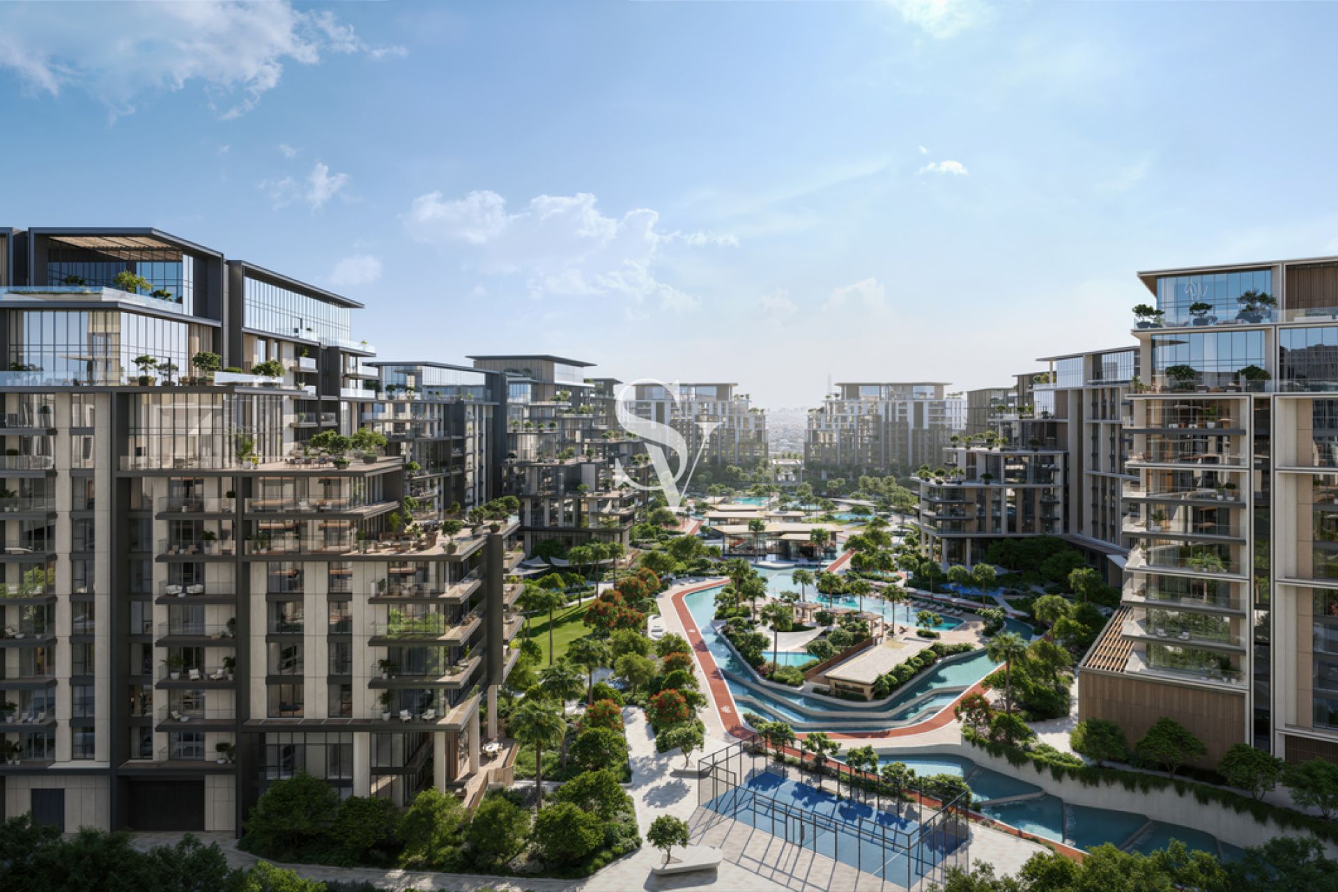 Panoramic Water View | Near Burj | High Ceiling