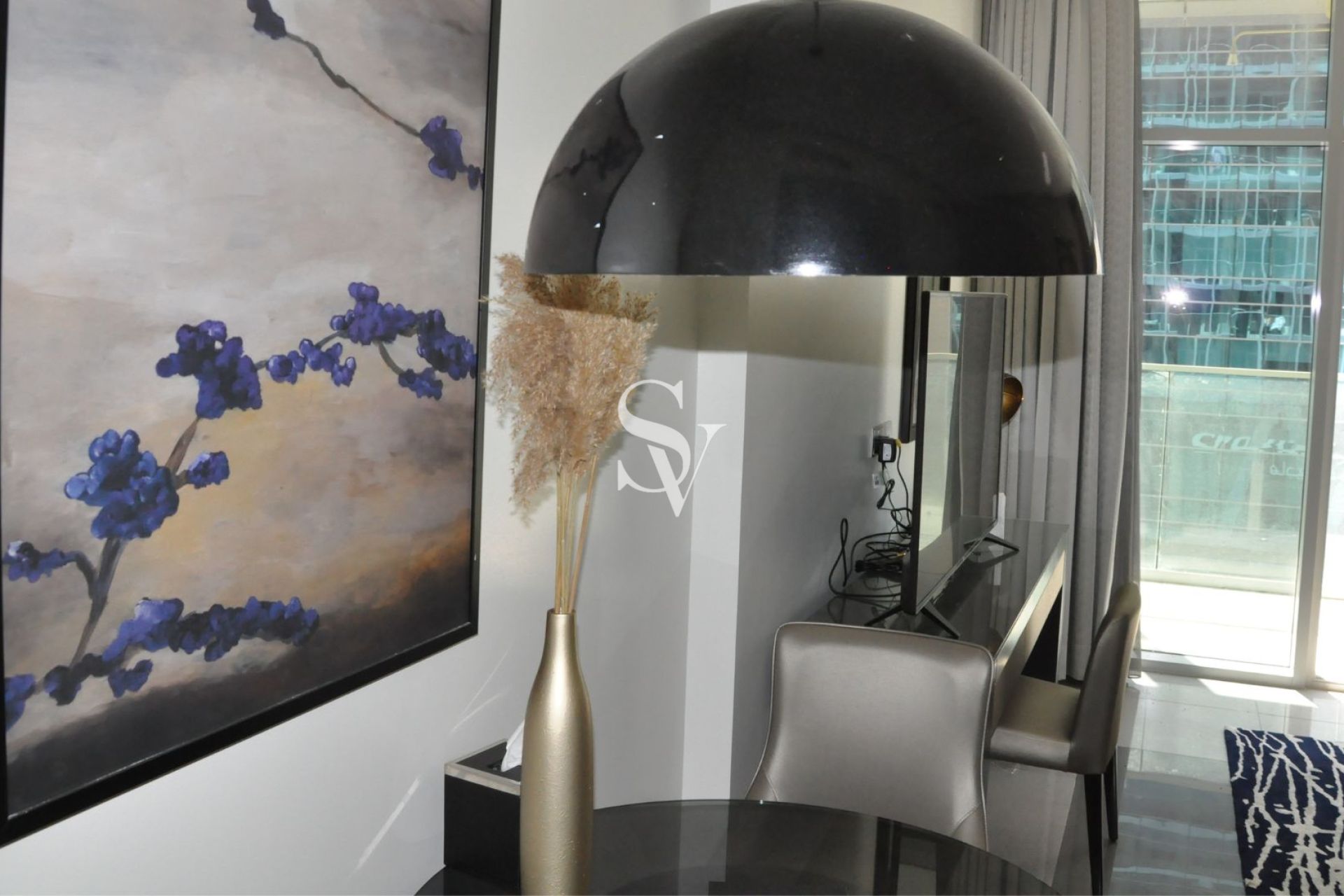 Fully Furnished Studio| Large Balcony | High Floor