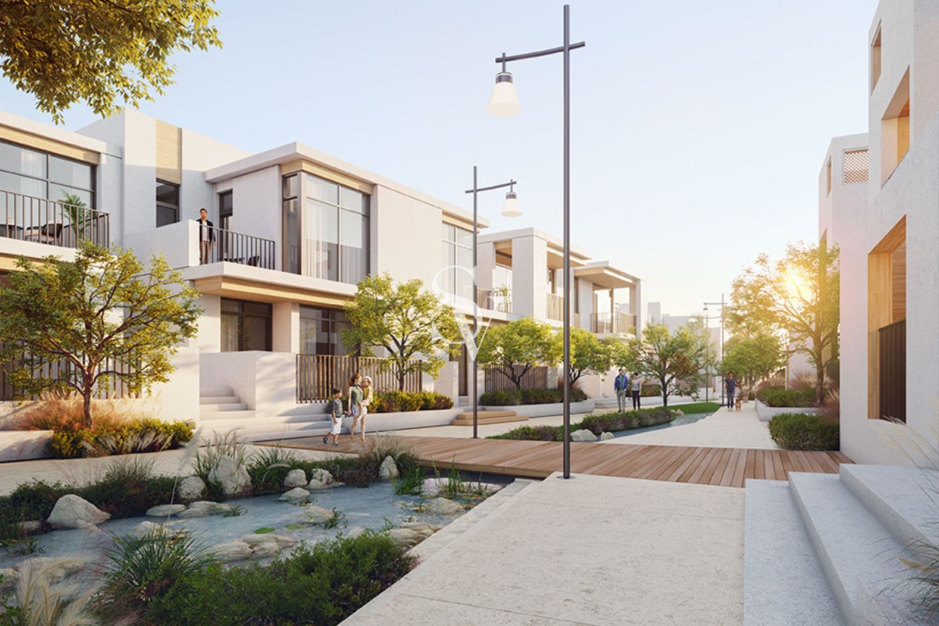 Brand New | Single Row 3 BR | Mediterranean Style