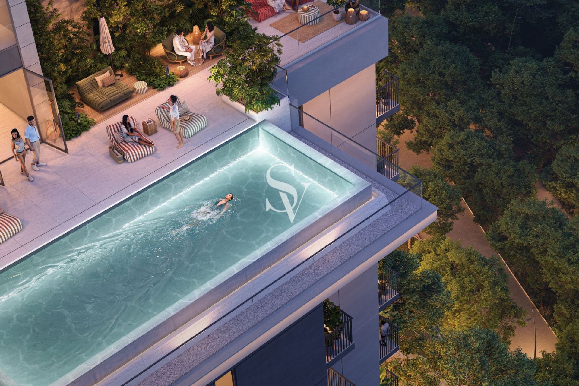 Full Forest View | Corner 1 BED | Nature Inspired