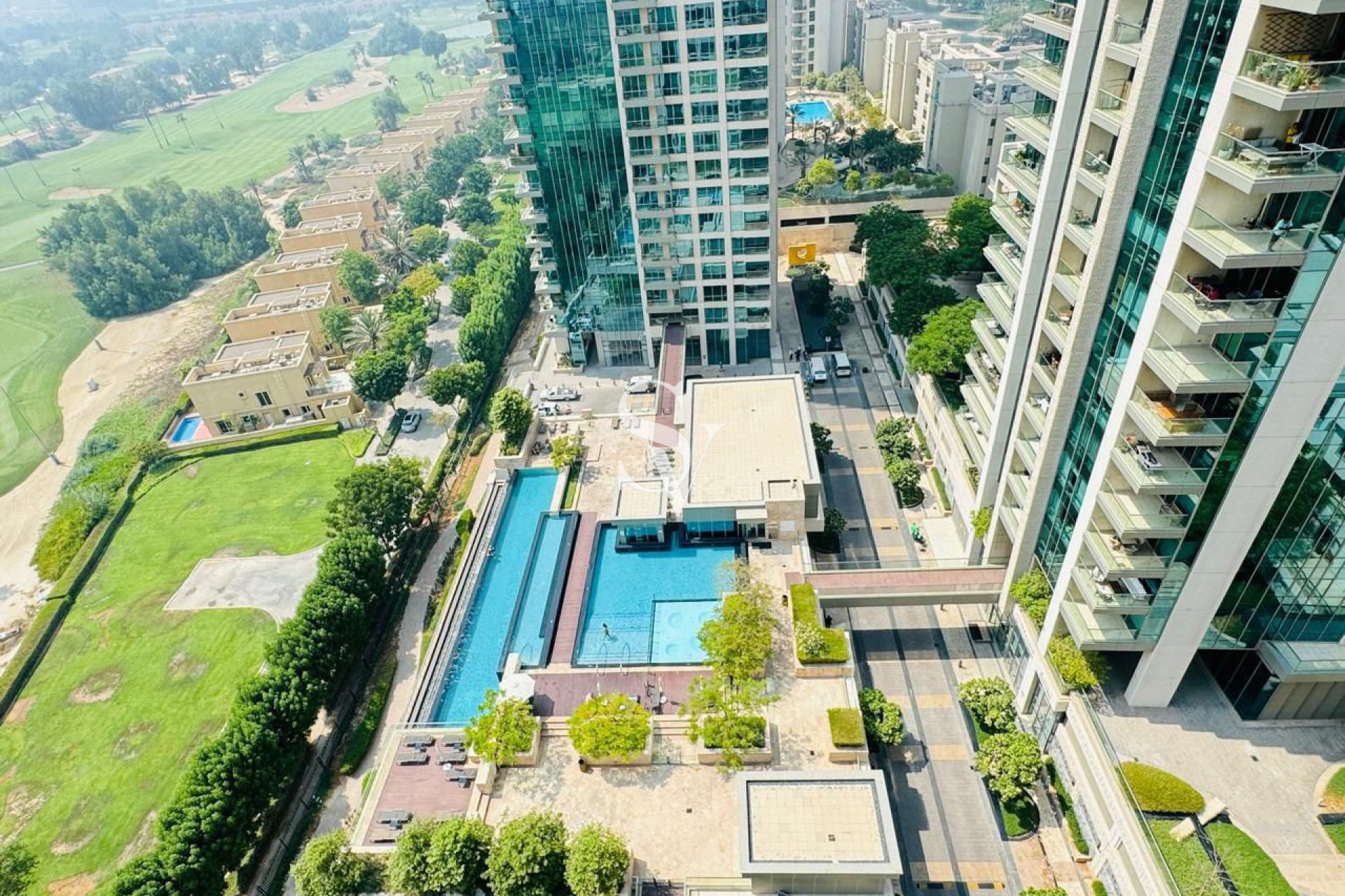 Spacious 2BR | Panoramic Golf View | High Floor