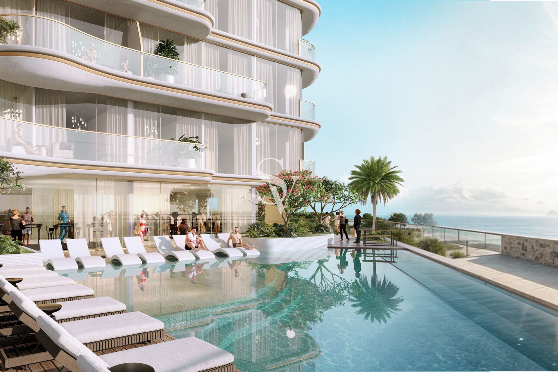 Furnished 2BR Beachfront | Dubai Islands | ROI