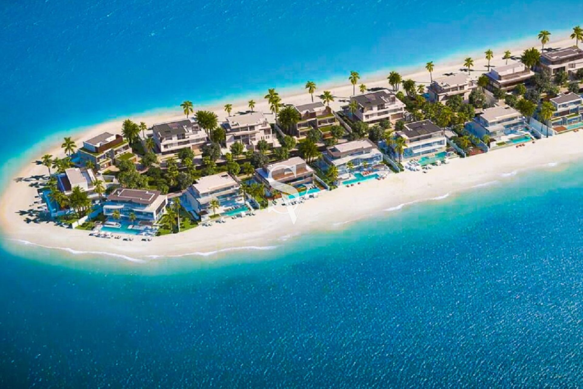 NEXT TO THE TIP - LARGE PLOT- PRIVATE BEACH LIVING