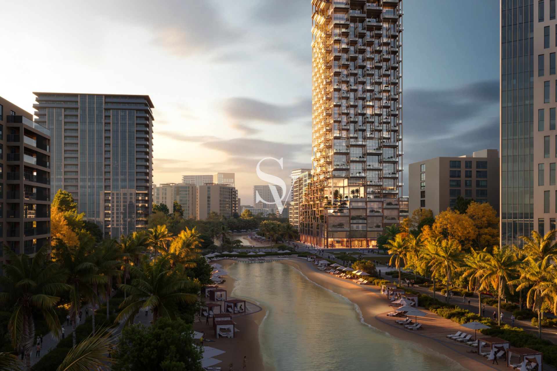 1BR+Study |Vastu | DLD Waiver | Furnished | Meydan