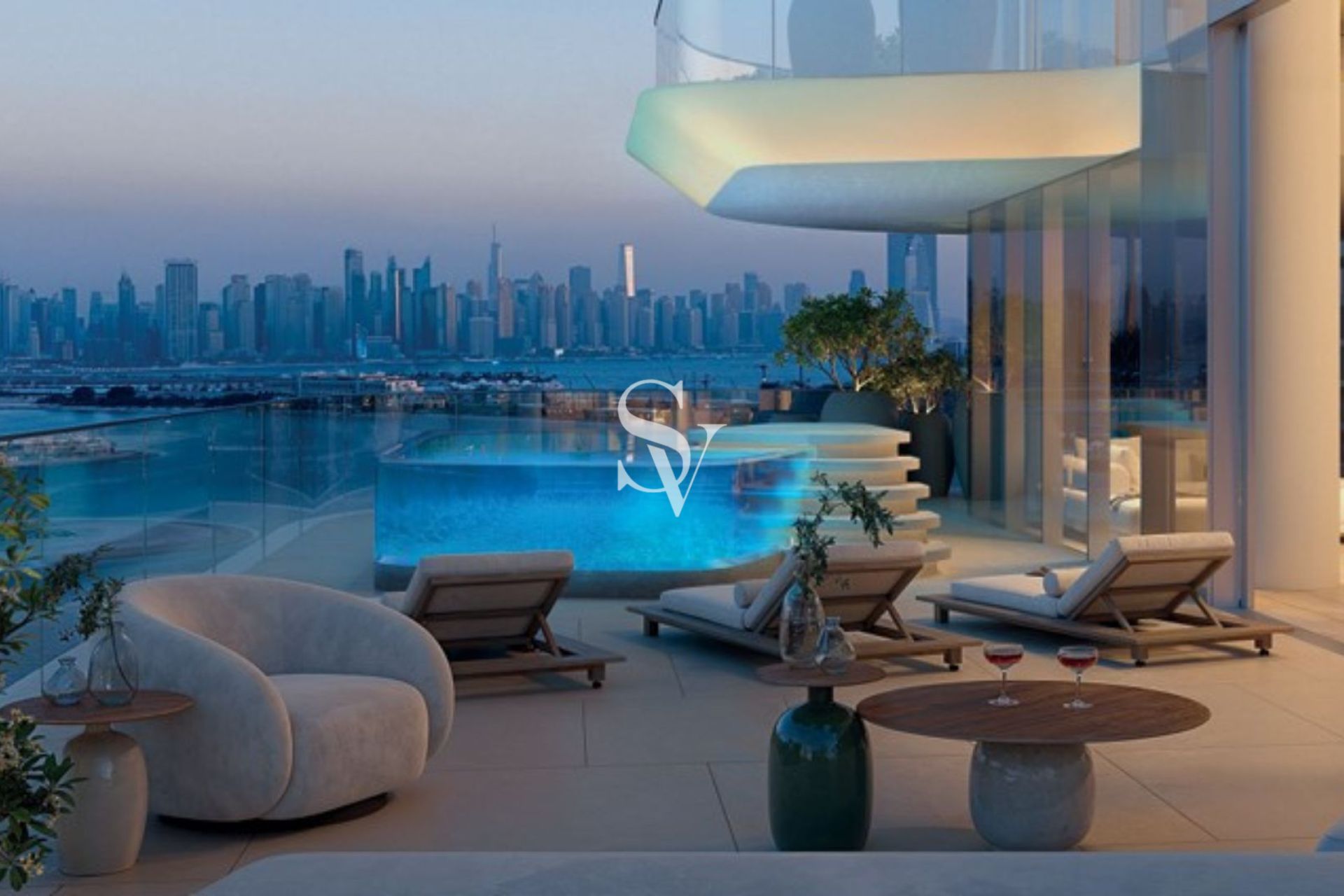 MOST LUXURIOUS - PRIVATE BEACH -ROYAL ATLATIS VIEW