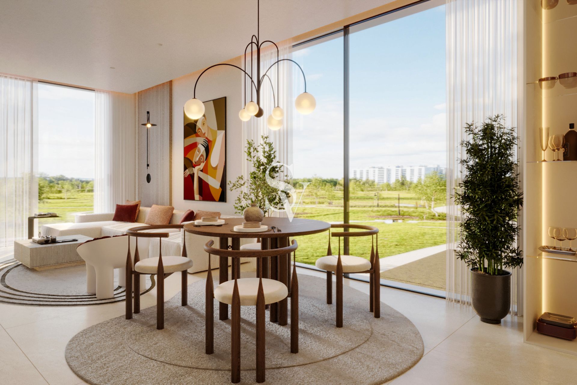 Spacious Unit | Semi-Furnished | DLRC