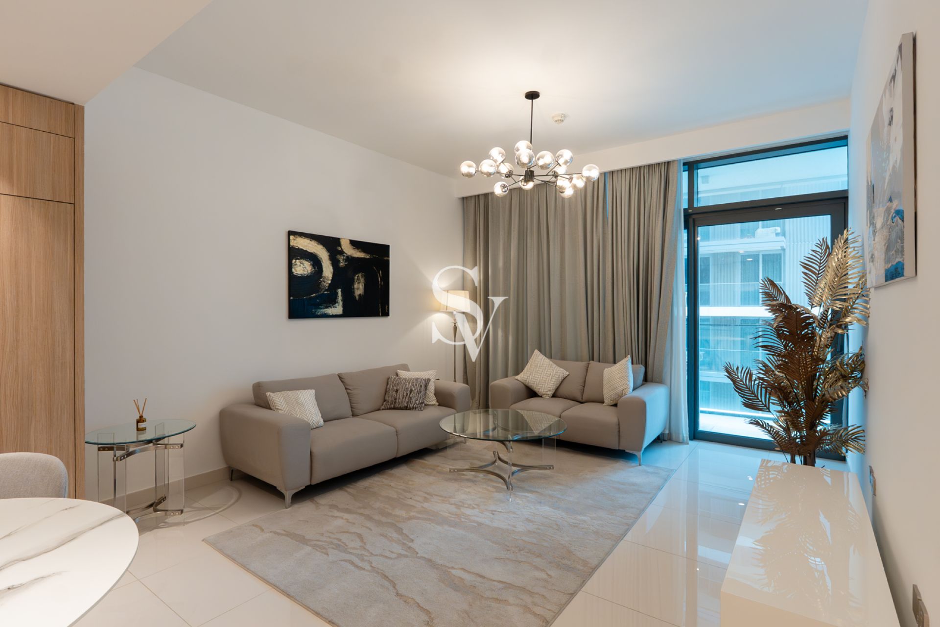 Spacious | Mid Floor | Furnished | Palm View