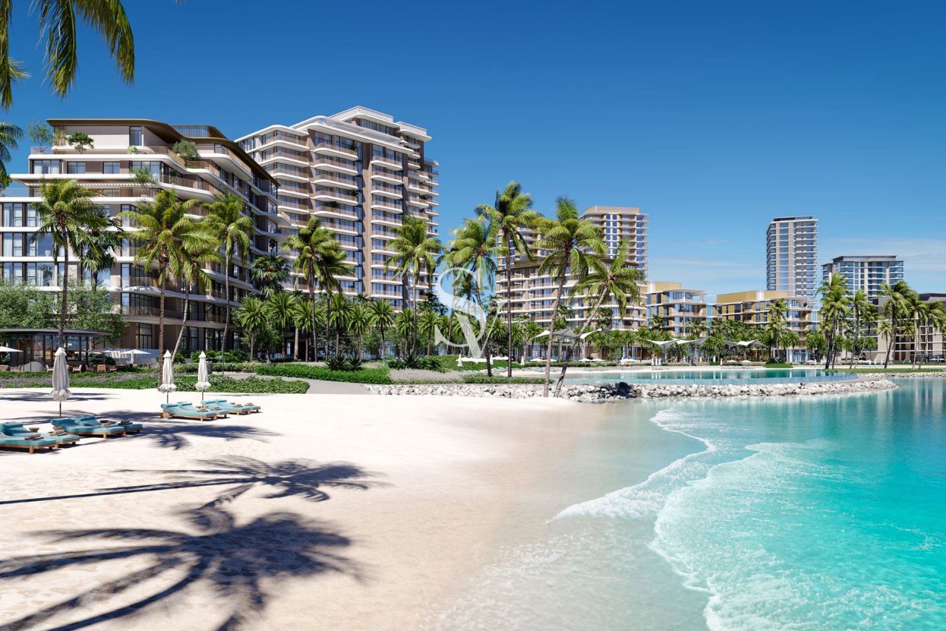 Direct Crystal Beach View | Large 1 BR | HIGH ROI