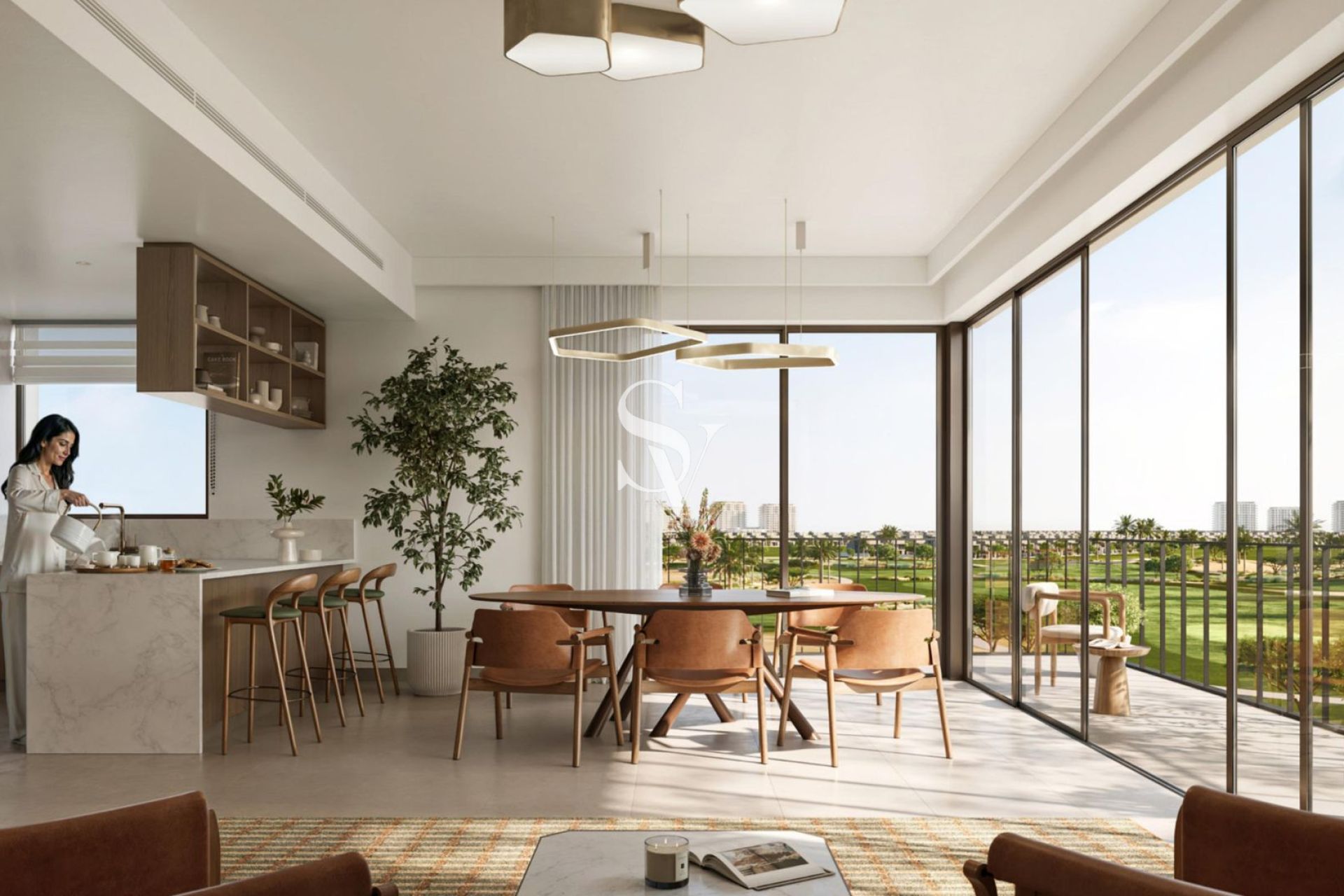 Corner Unit | Spacious Layout | Partial Golf View