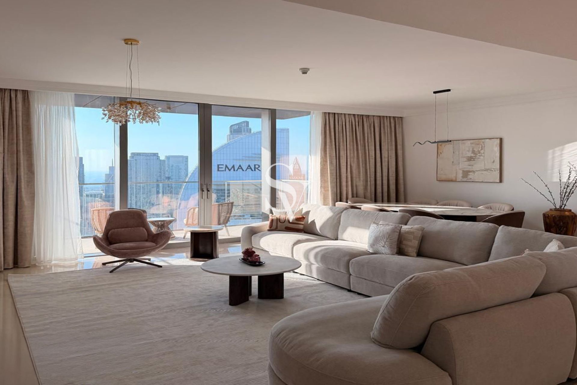 Vacant | Furnished | Burj View | Chiller Free