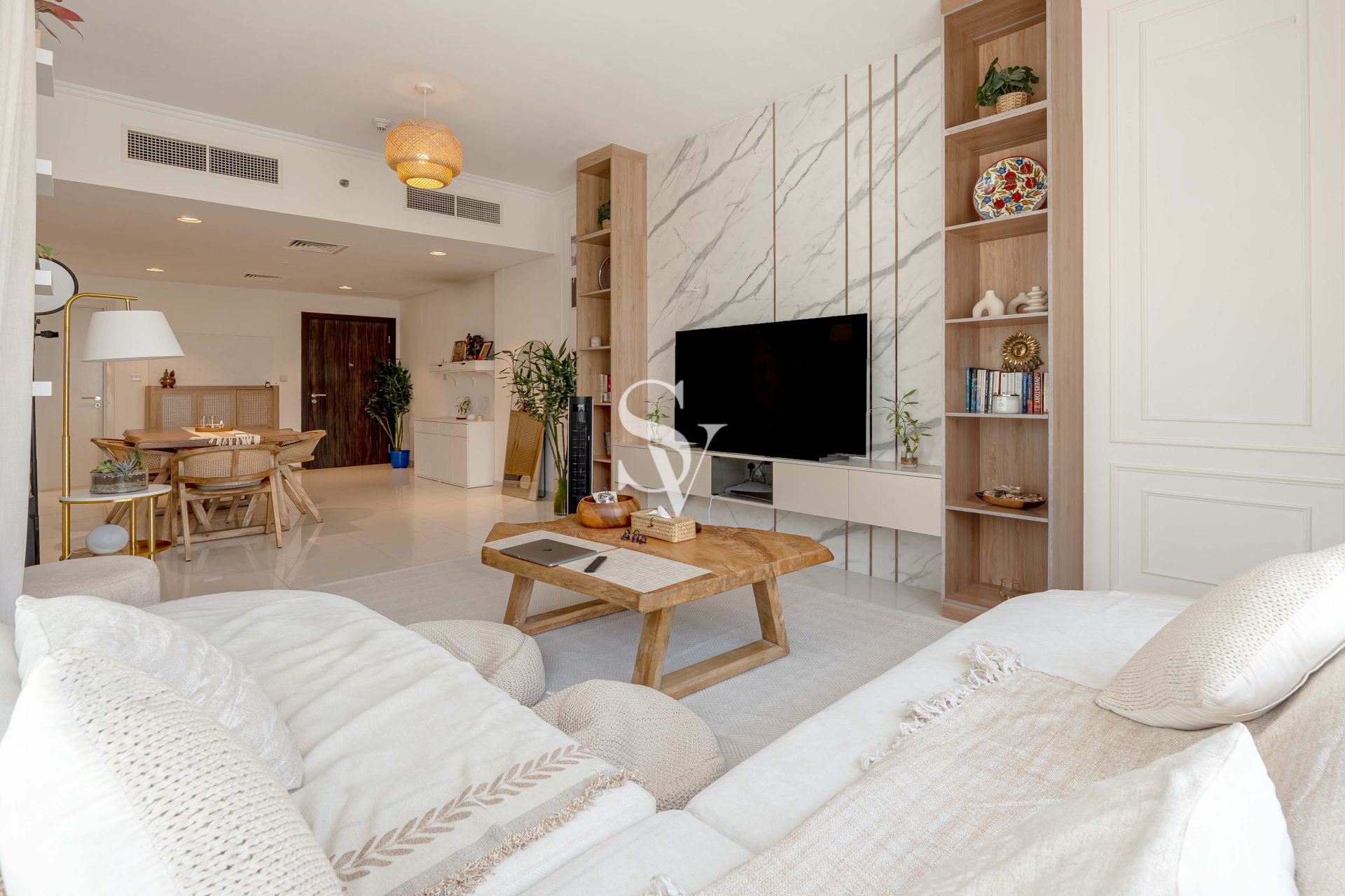 Spacious 2BR | Golf & Skyline Views | DAMAC Hills