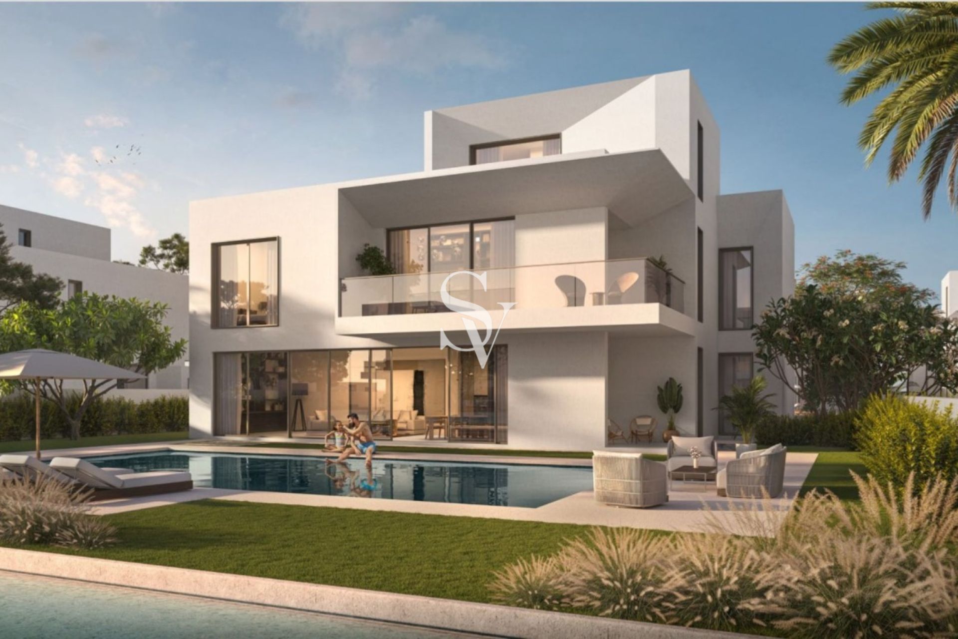 Luxury 4BR Villa | Direct Main Lagoon | Corner