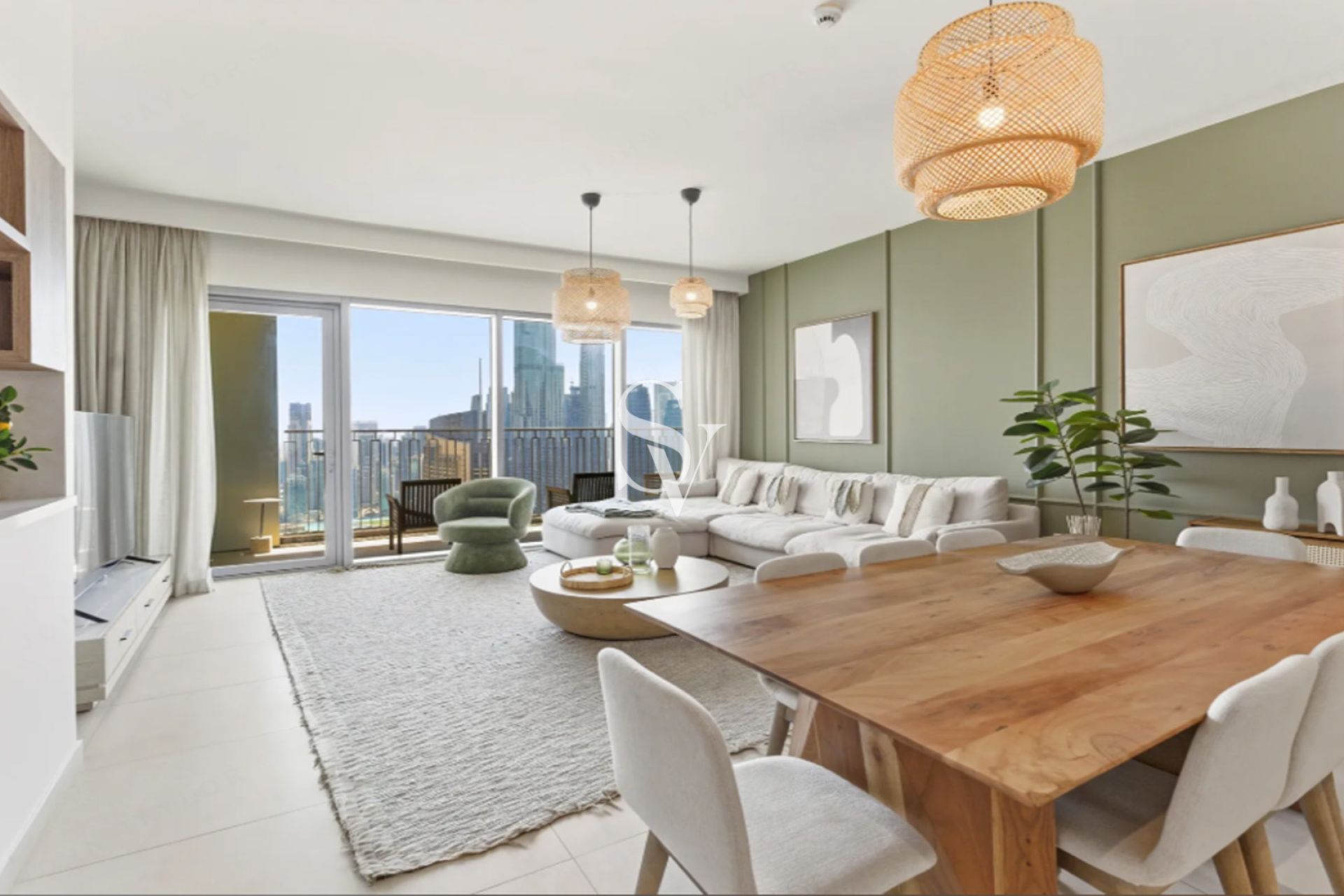Furnished | High Floor | Burj Khalifa View