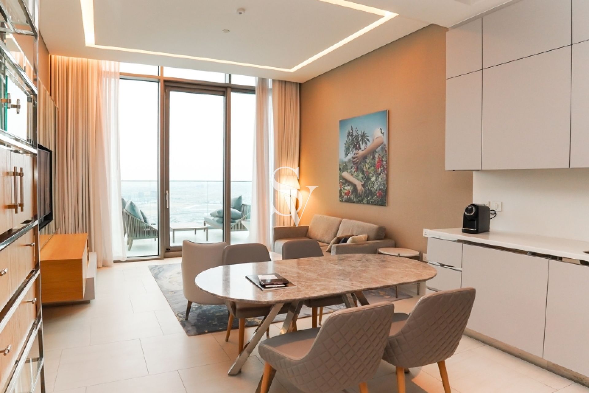 FURNISHED1 BHK DUPLEX|HIGH FLOOR|BURJ & CANAL VIEW