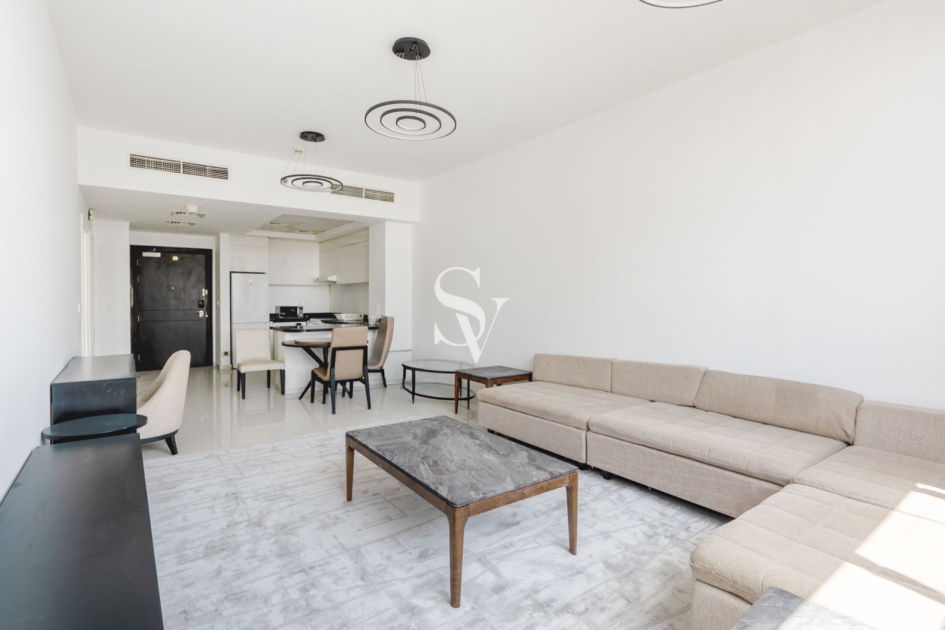 Bright High-Floor 1BR | Fully Furnished