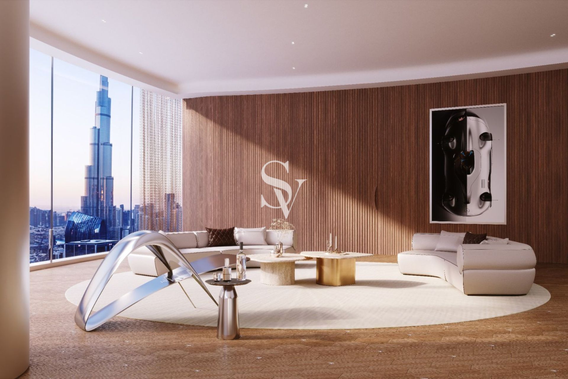 Mercedez-Benz 2BR | Burj and Canal Views | Luxury