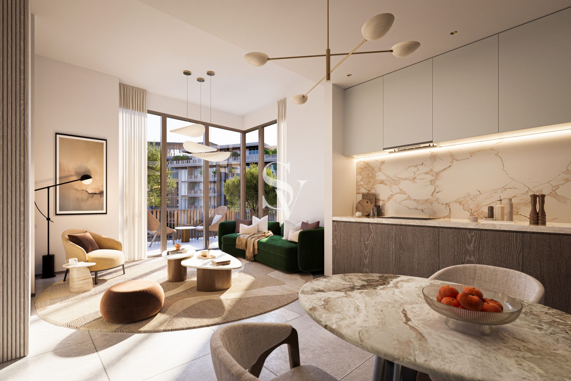 Luxury 3BR | Full Park View | Spacious Layout