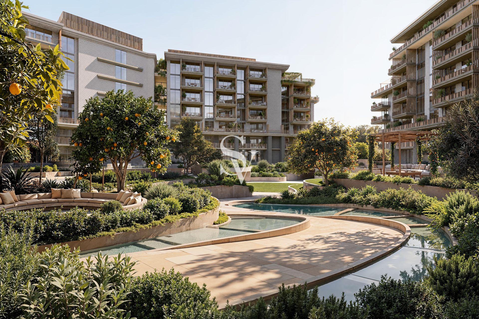 Sunken Garden | 40/60 | Resort Lifestyle