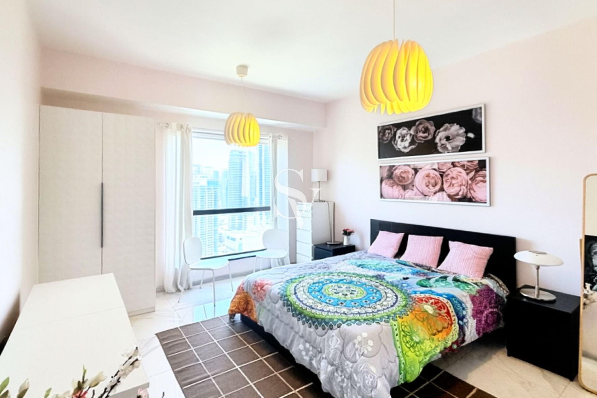 Marina view | Large windows | Generously Sized BR