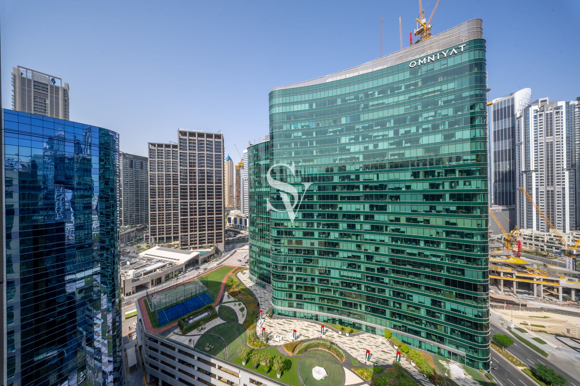 Furnished Studio | High Floor | Community View