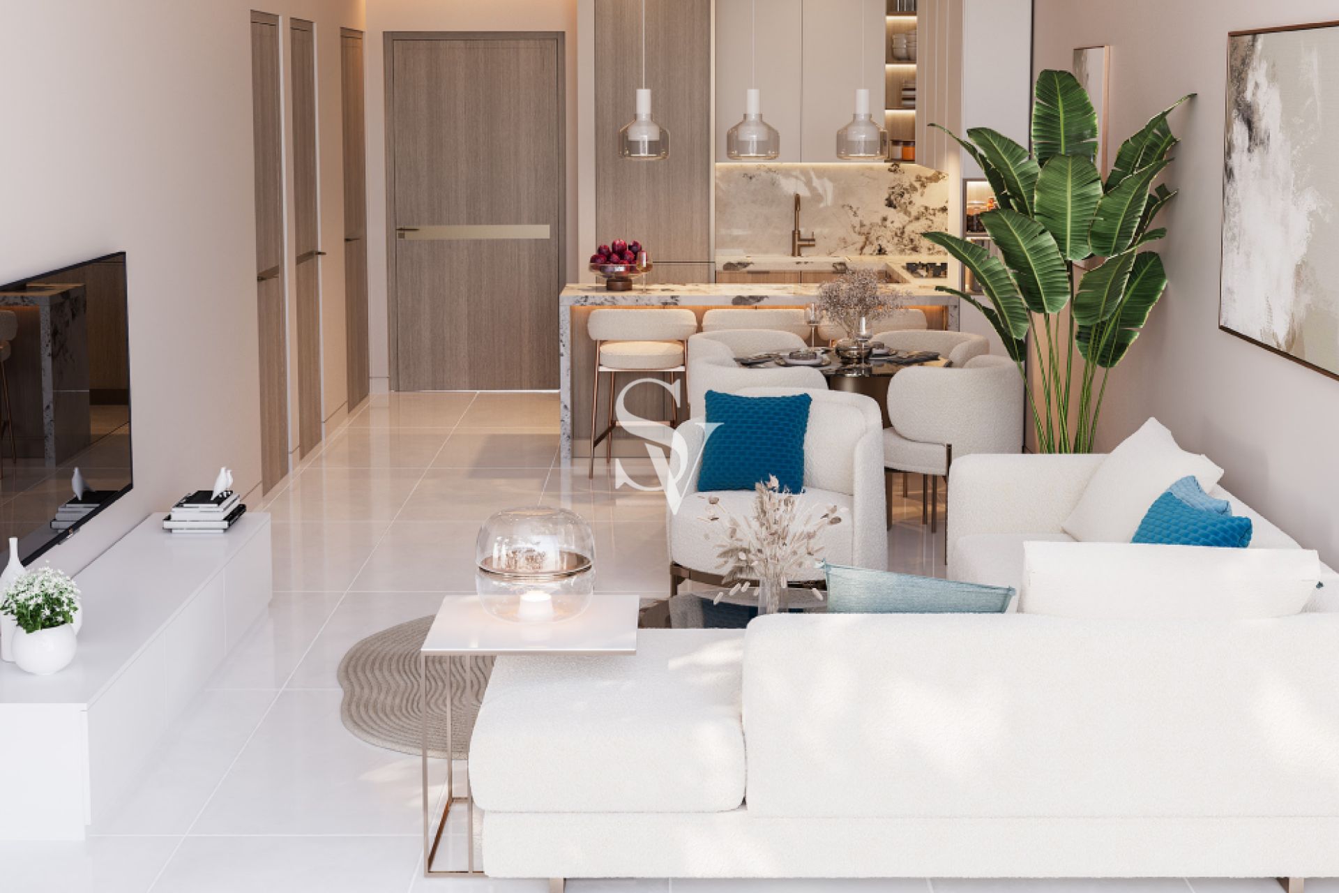 Furnished | No Commission | High Floor