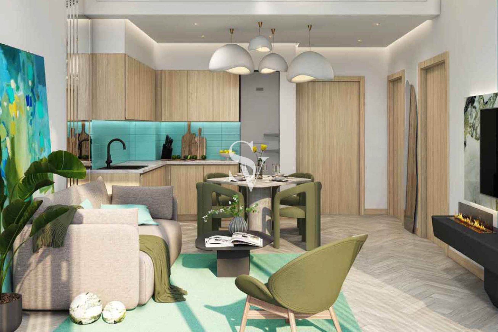 Best Deal | Stylish 1BR | ELO 3 Damac Hills 2
