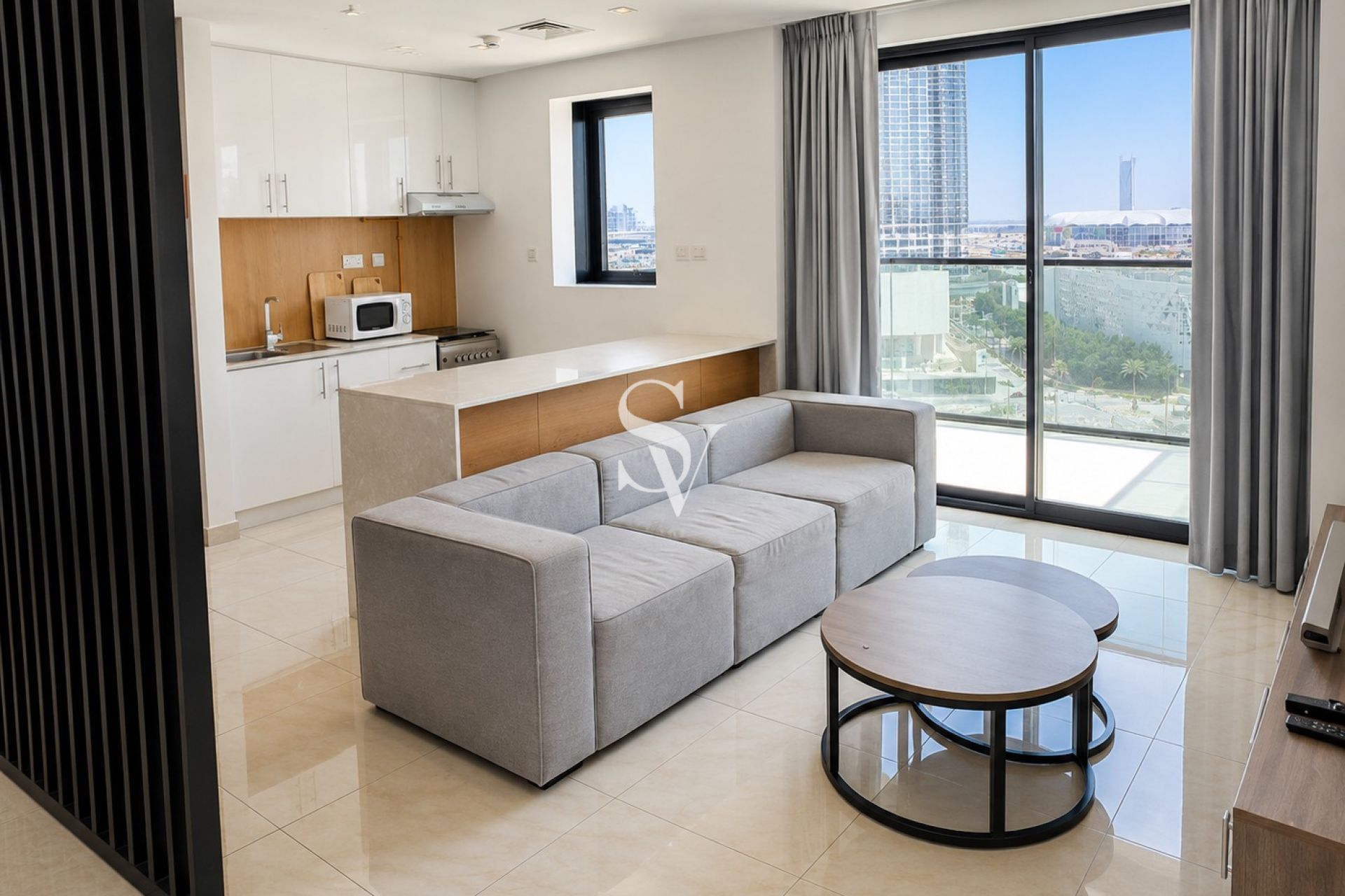 Spacious Furnished Studio in JVC | The Square