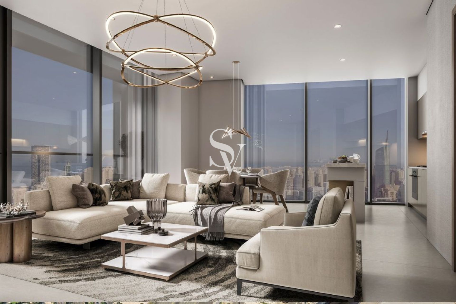 +58th Floor | Bluewater & Marina View | Resale