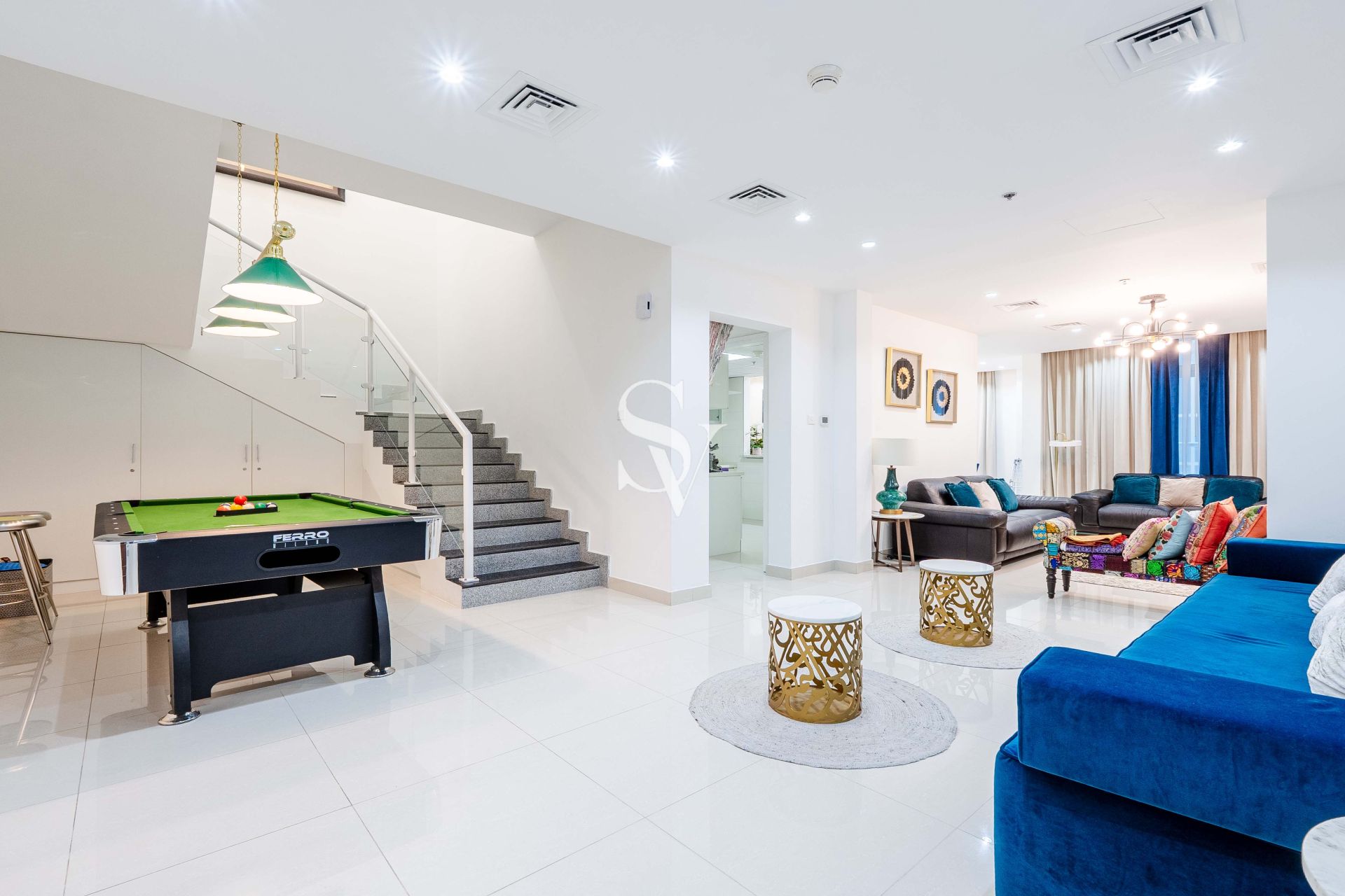 Fully Furnished | 3 Bedroom+Maid | Next to Metro