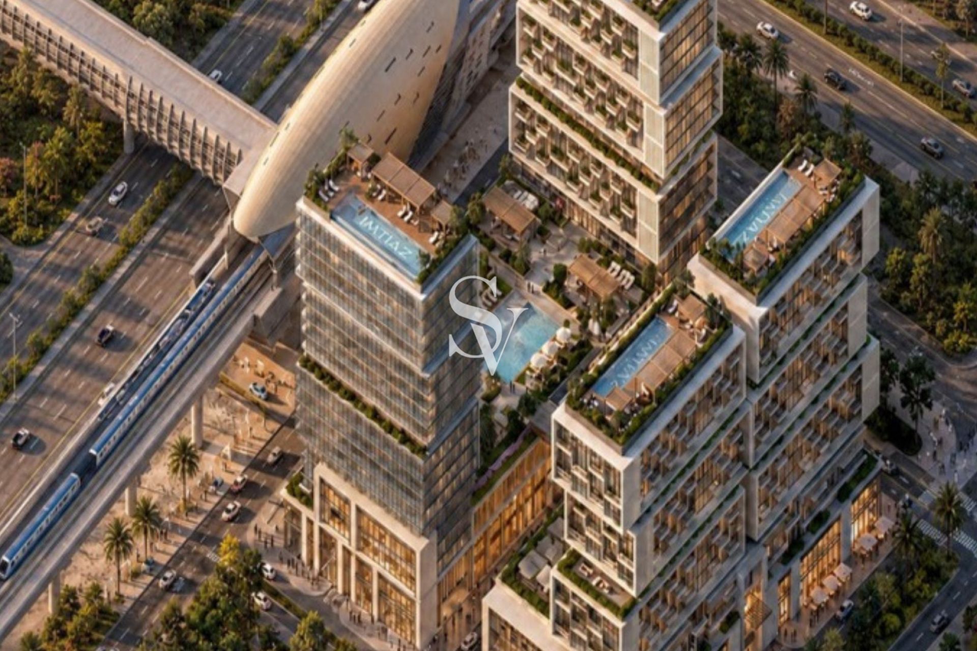 10% ROI | Direct SZR View | Luxury 2BR