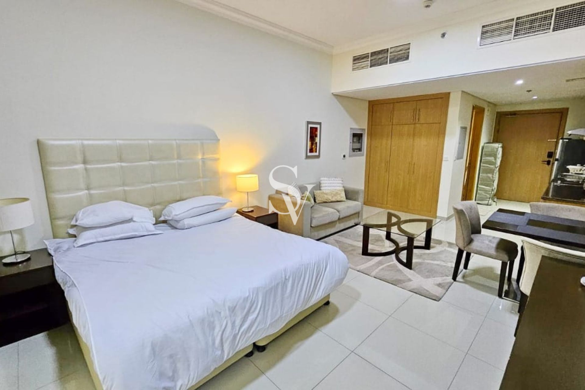 Huge Furnished Studio | Modern Large windows