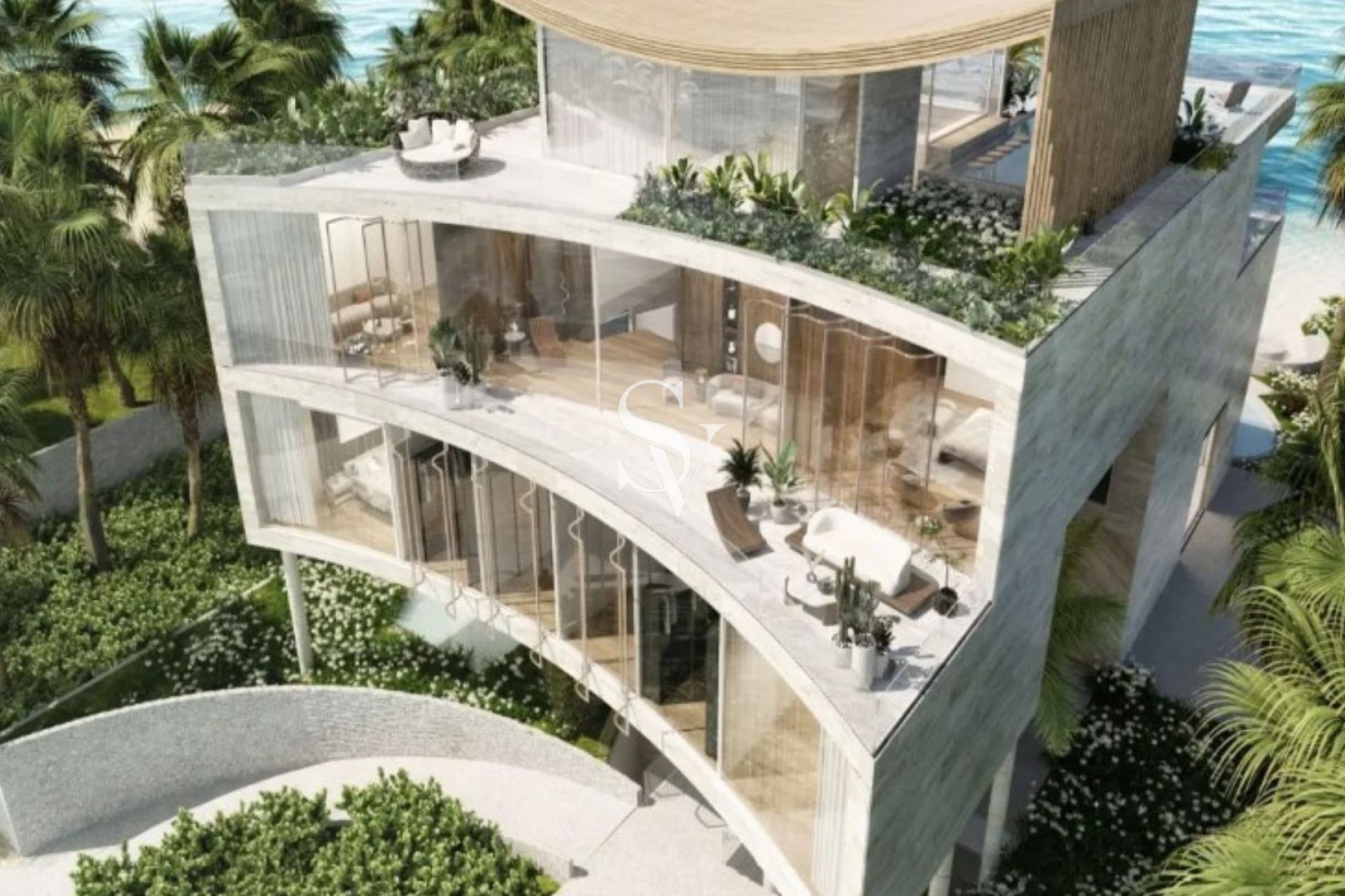 LUXURY LIVING- PRIVATE BEACH -READY _POST HANDOVER