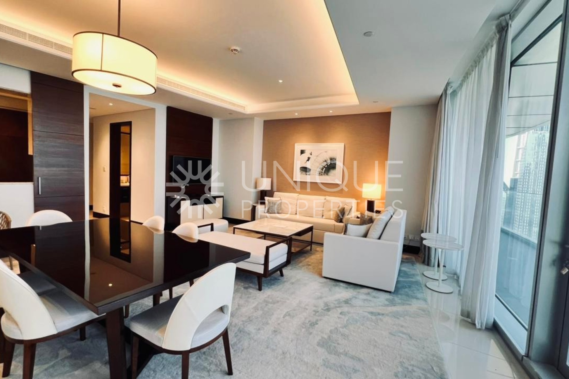 Modern 2BR | Full Burj View | High Floor