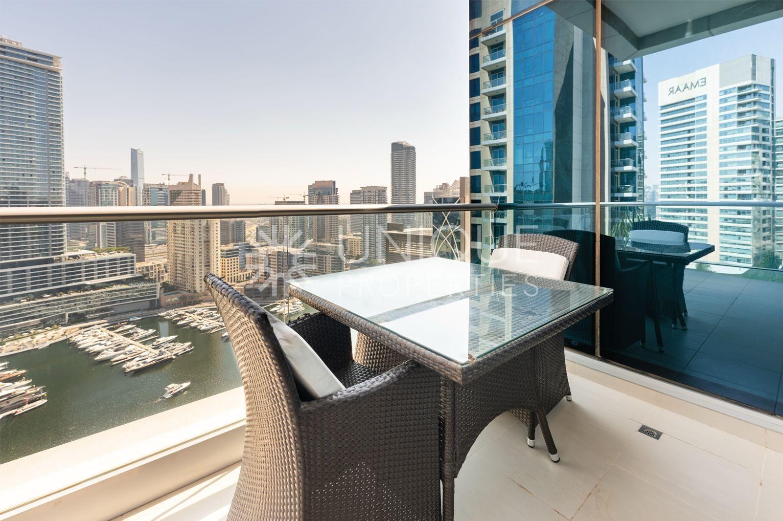 Full Marina View I Rented I Above 28th Floor