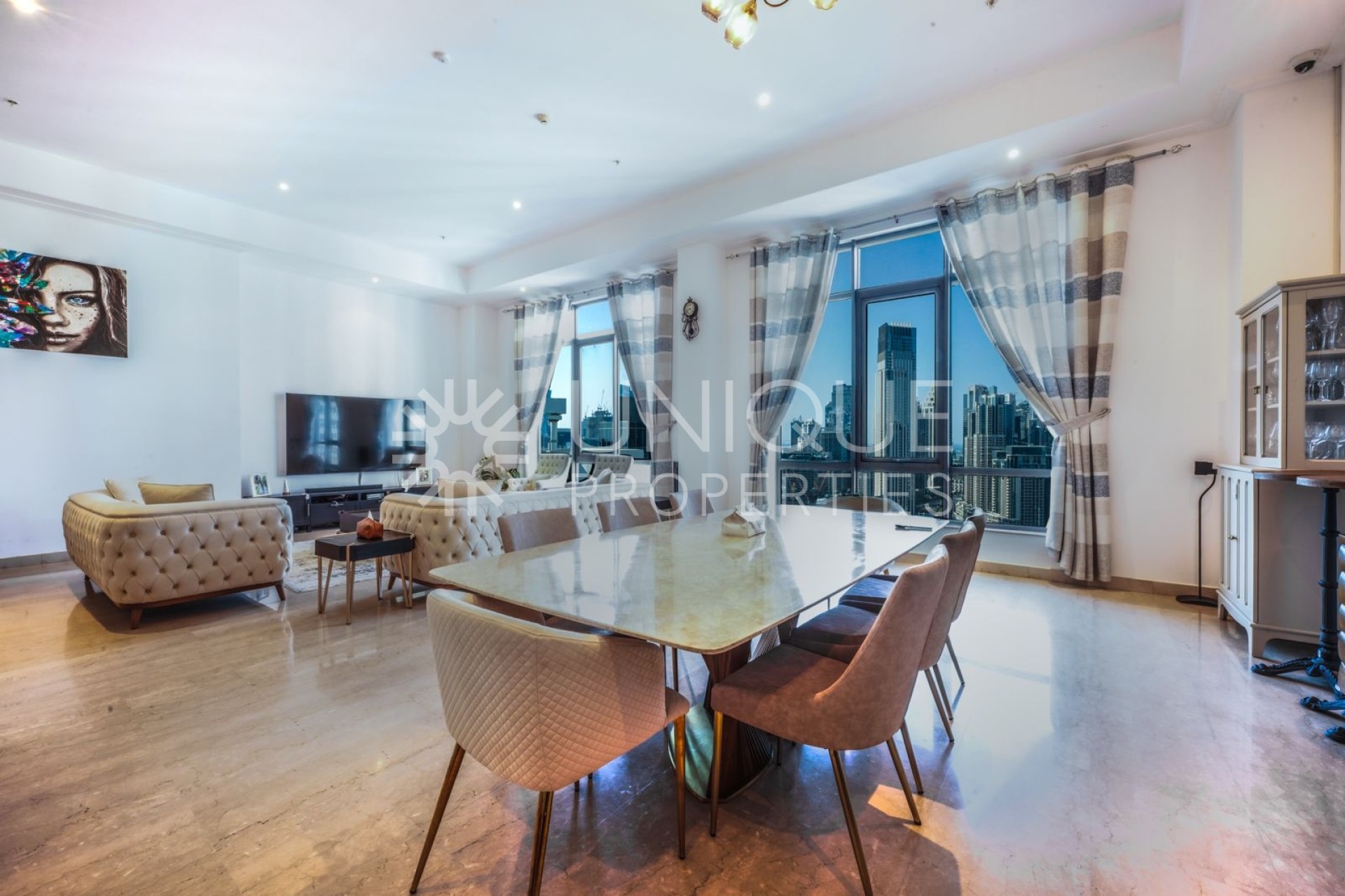 Exclusive 3BR | Burj Khalifa View | Prime Location