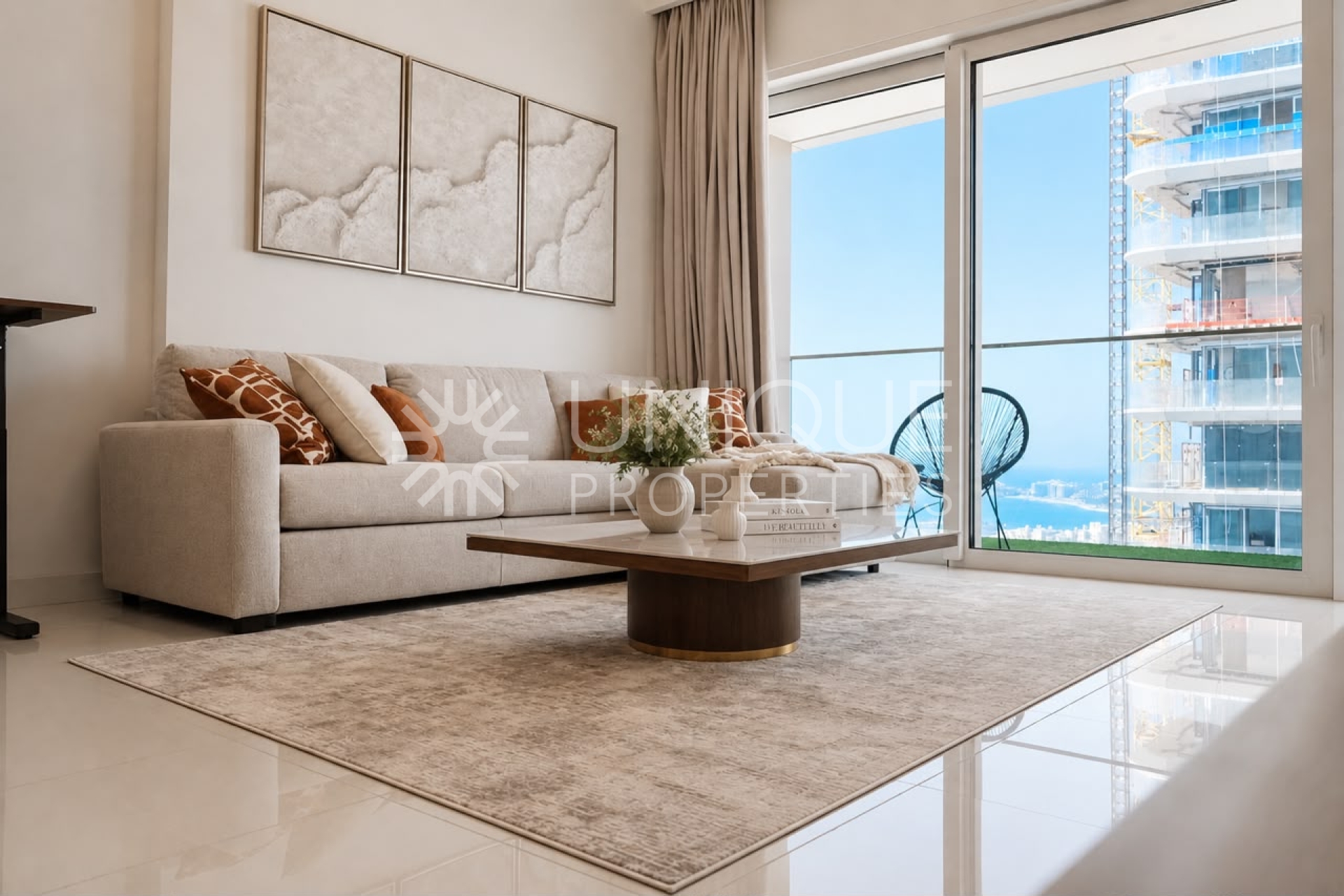 Sea View | Furnished | Vacant | Beachfront Living